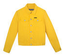 Chaqueta color mostaza femenina de Calvin Klein de la colección primavera jeans 2018
