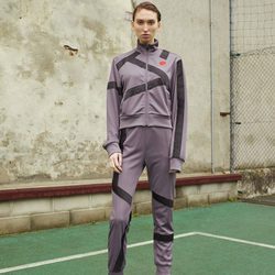 Chandal morado de la colección Damir Doma/Lotto otoño/invierno 2018