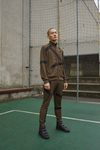 Chandal verde militar de la colección Damir Doma/Lotto otoño/invierno 2018