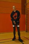 Sudadera negra y roja para hombre de la colección Damir Doma/Lotto otoño/invierno 2018