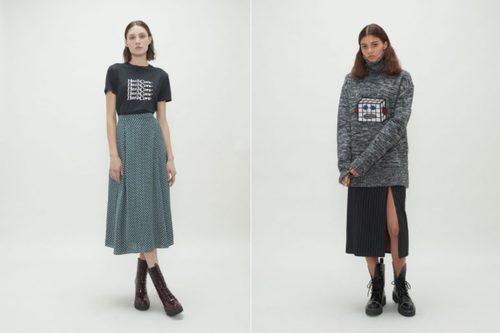 Faldas Largas de la colección Fantastic de Alexa Chung 2018