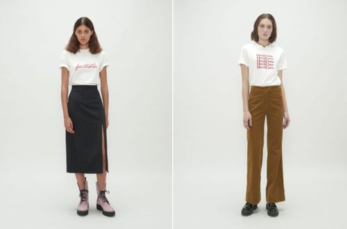 Camisetas estampadas de la colección Fantastic de Alexa Chung 2018