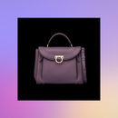 Frontal bolso lila de la colección Pre-Spring 2018 de Salvatore Ferragamo