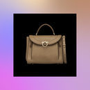 Frontal bolso beige de la colección Pre-Spring 2018 de Salvatore Ferragamo