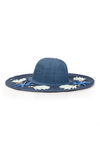 Sombrero azul de la colección de accesorios para la temporada de primavera/verano 2018 de Salsa