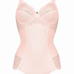 Body Poeny Florale de color rosa maquillaje de la colección especial para novias de Triumph