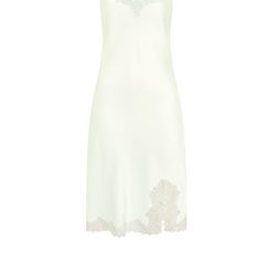 Camisón lencero de tirantes y encaje de la colección especial para novias de Triumph