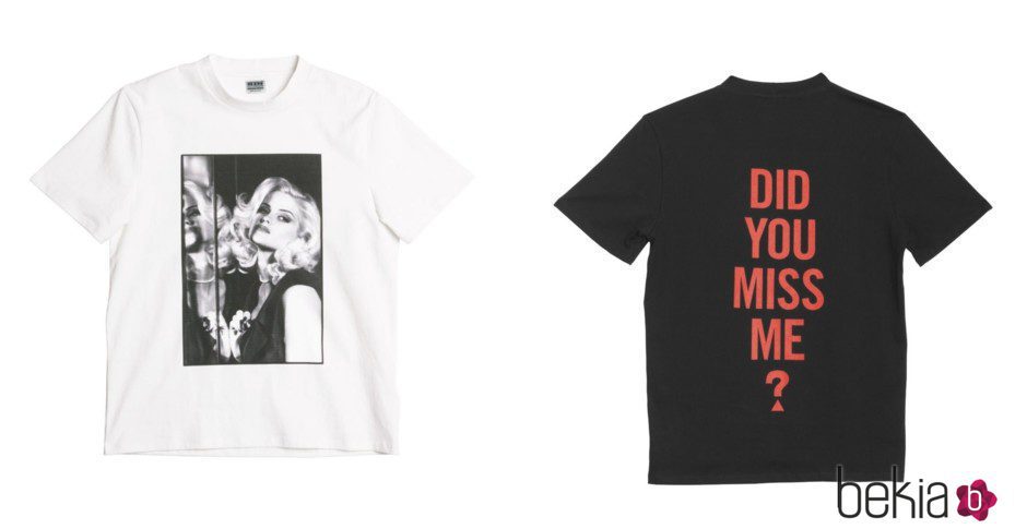 Camisetas de la colección de Guess Jeans que homenajea a Anna Nicole Smith