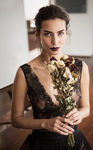 Body de encaje negro de la colección primavera/verano 2018 de Wolford