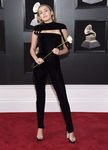 Miley Cyrus con un mono negro