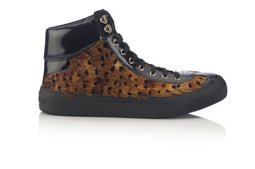 Botas altas ARGUILE con plumas de la colección otoño/invierno 2017/2018 de hombre de Jimmy Choo