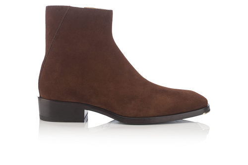 Botas altas LUCAS de color terra de la colección otoño/invierno 2017/2018 de hombre de Jimmy Choo