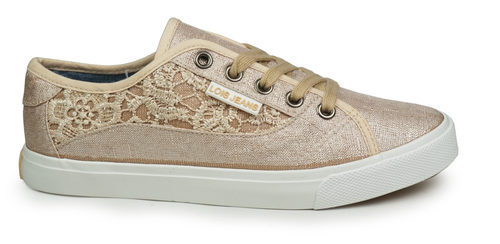 Zapatilla de mujer en color maquillaje de la firma Lois temporada primavera/verano 2018