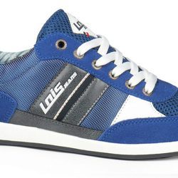 Sneaker de hombre en color azul de la firma Lois temporada primavera/verano 2018