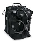 Bolsa negra con brillantes estampados de la colección Athleisure primavera/verano 2018 de Swarovski