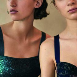 Top con brillantes azules y estampados de la colección de Oysho primavera/verano 2018