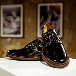 Mocasín negro con cordones de Clergerie hombre para la temporada FW18