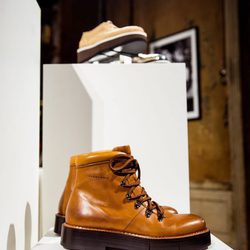 Botas biker marrones de Clergerie hombre para la temporada FW18