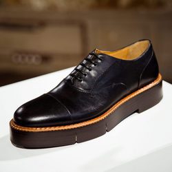 Zapatos negros de cuero de Clergerie hombre para la temporada FW18