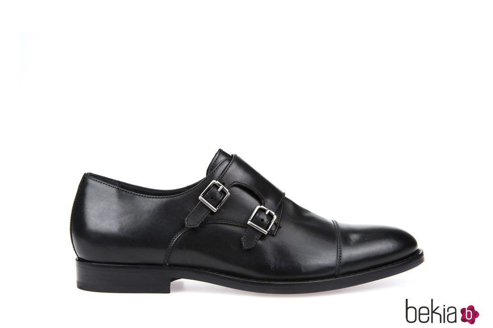 Zapatos Hampstead negros de la colección primavera/verano 2018 de GEox