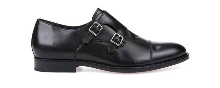 Zapatos Hampstead negros de la colección primavera/verano 2018 de GEox
