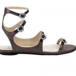 Sandalia de tiras de la Nueva Colección de Jimmy Choo 2018