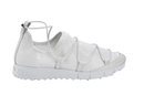 Zapatilla deportiva blanca con tiras elasticas de la Nueva Colección de Jimmy Choo 2018
