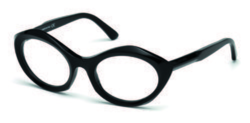 Gafas de vista negras de la nueva colección Primavera/Verano 2018 de Balenciaga