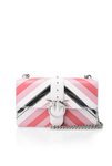 Bolso a rayas en tonos rosas de Pinko Primavera/Verano 2018