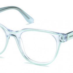 Gafas cuadradas transparentes de la colección de Guess SS18