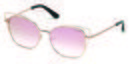 Gafas de sol con forma de pantos rosas de la colección de Guess SS18
