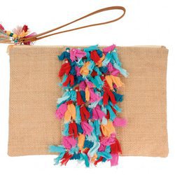 Bolso de mano beige de Gioseppo de la colección primavera/verano 2018
