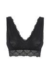 Bralette de anchas tiras de encaje negro de la la colección de Black Limba primavera/verano 2018