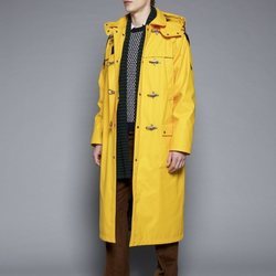Abrigo largo amarillo de gancho de Fay para  el otoño/invierno 2018