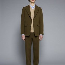Traje verde oscuro masculino de Fay para  el otoño/invierno 2018