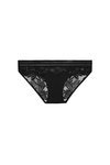 Braguitas de encaje negras de Calvin Klein Underwear primavera/verano 2018