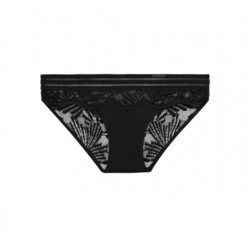 Braguitas de encaje negras de Calvin Klein Underwear primavera/verano 2018