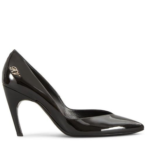 Tacón en color negro charol de la Nueva Colección Primavera/Verano 2018 de Roger Vivier