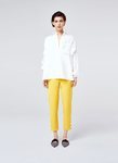 Camisa con volantes en color blanco de la Nueva Colección Primavera/Verano de Uterqüe 2018