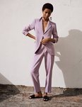 Traje de dos piezas de color ultravioleta de Spring Shades Mango para la primavera 2018