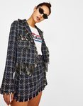 Traje a dos piezas de falda a cuadros de Bershka para la primavera/verano 2018