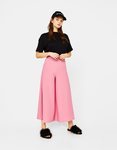 Pantalones palazzo rosas de Bershka para la primavera/verano 2018