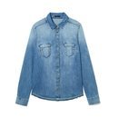 Camisa vaquera de mujer de la nueva colección Primavera/Verano 2018 de Sisley