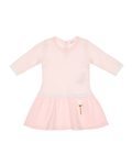 Vestido rosa para bebé de manga larga de la nueva colección de primavera de Benetton 2018