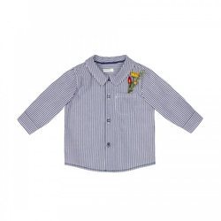Camisa para niño de rayas de la nueva colección de primavera de Benetton 2018