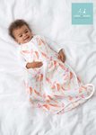 Ligero saco de dormir con estampados de hojas de Aden+Anais primavera 2018