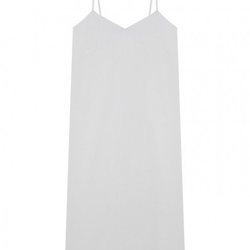 Vestido blanco de tirante fino de la nueva coleccion primavera/verano 2018 de Betolaza