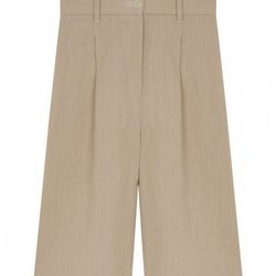 Pantalón por debajo de la rodilla beige acampanado de la nueva coleccion primavera/verano 2018 de Betolaza