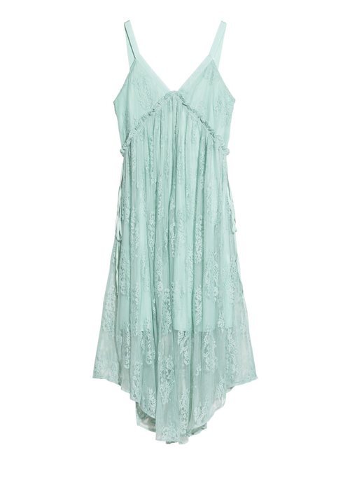 Vestido verde asimétrico de la nueva colección cápsula 2018 Bridal de & Other Stories