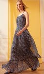 Vestido vaporoso de animal print de la nueva colección de MAX&Co primavera/verano 2018